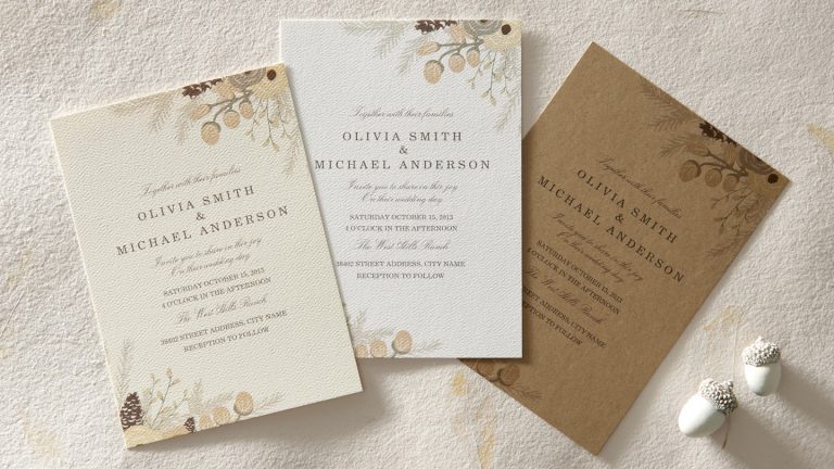 Paper Types for Invitations